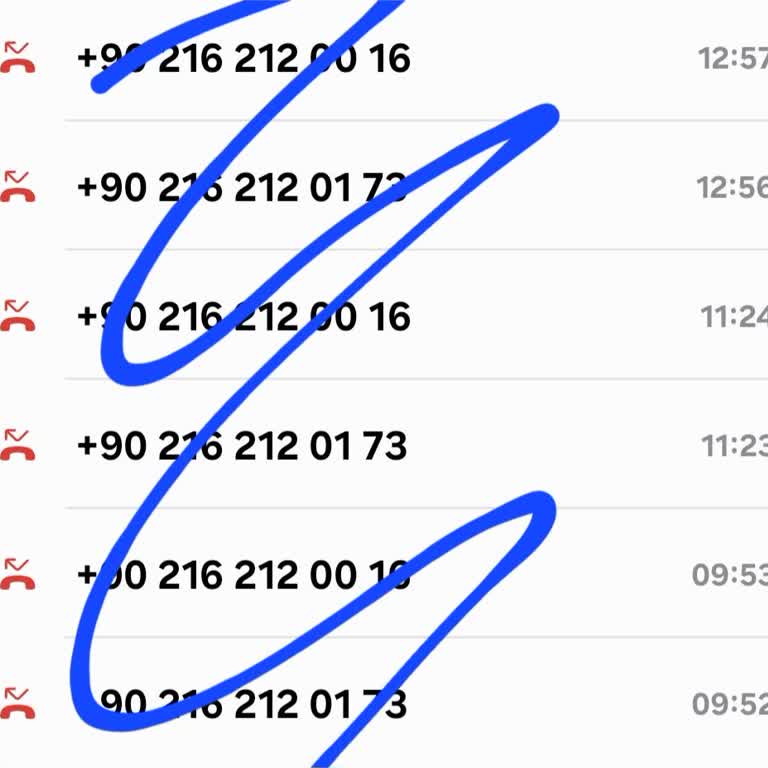 Sürekli Aramalarla Rahatsız Edilme