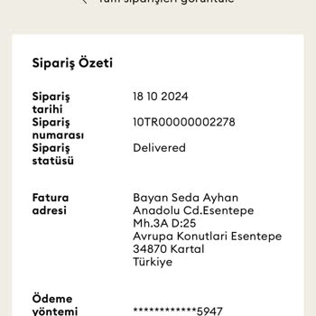 İade Ücretinin Gecikmesi Ve Müşteri Hizmetleri Sorunu