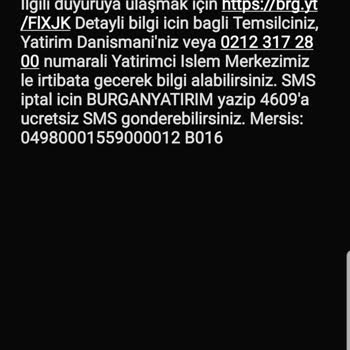 Mesaj İptali İçin Mücadele: Burganbank Ve Yatırımın Bitmeyen SMS'leri
