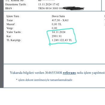 Altın Alımında Ani Fiyat Değişikliği Mağduriyeti