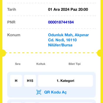 Bilet Numarası Değişikliği Ve Müşteri Memnuniyetsizliği