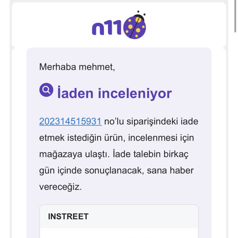 İade Sürecinde Yaşanan Sorun Ve İletişim Eksikliği