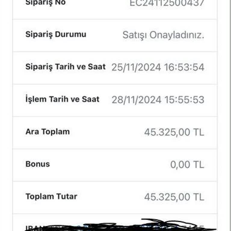 Nakit Ödeme Vaadi Yerine Getirilmedi
