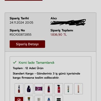 Eksik Ürünler Ve Yetersiz Müşteri Hizmetleri