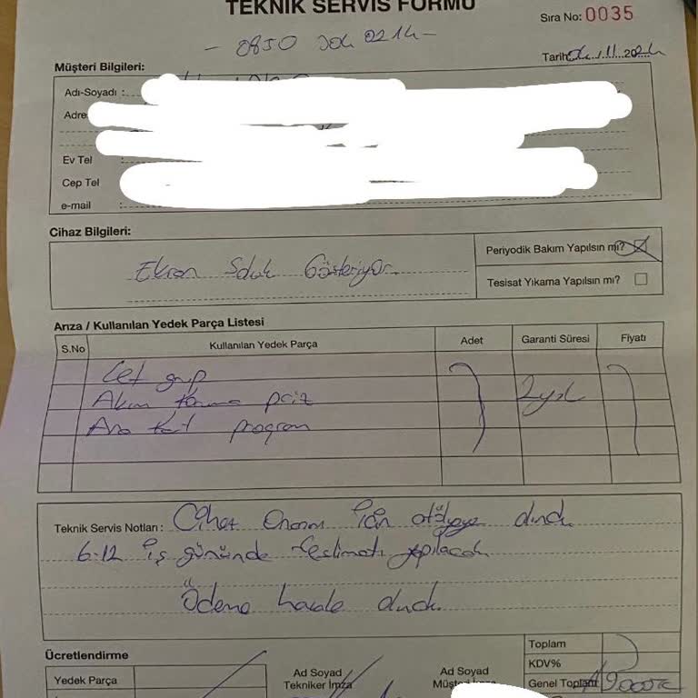 Televizyon Servisinde Yaşanan Büyük Mağduriyet