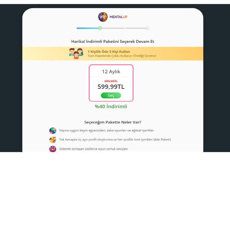 Yanıltıcı İndirim Kampanyası: Mental Up Üyeliği