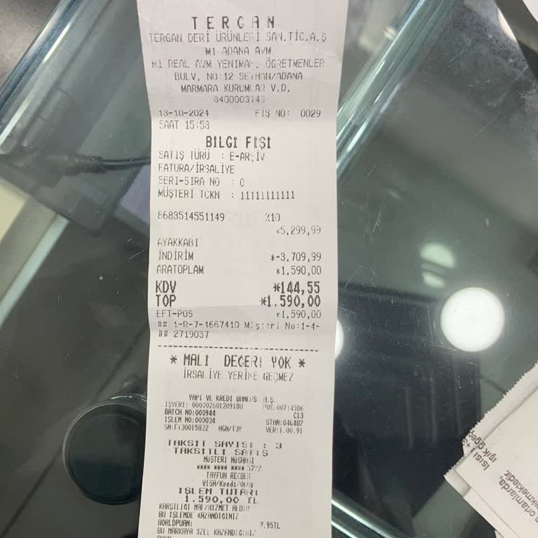 Tergan Ayakkabıda Beklenmedik Kalite Sorunu