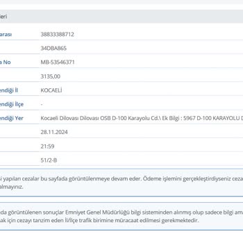 Hız Sabitleyici Kullanırken Anlamsız Ceza Şoku