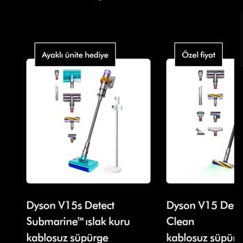 Dyson V15s Alıcılarına Eşitlik Talebi