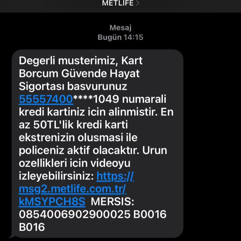 Habersiz Yapılan Sigorta İşlemi İçin Acil Çözüm Talebi