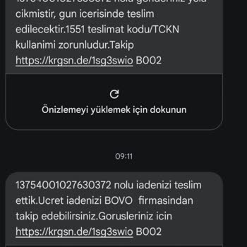 Karaca Home'dan Eksik Ürün Teslimatı Ve İade Sorunu