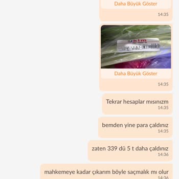 Yanlış Fiyatlandırma Ve Ekstra Ücret Çekimi