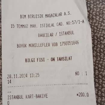 Yanlış Kart Yüklemesi Ve İade Talebi