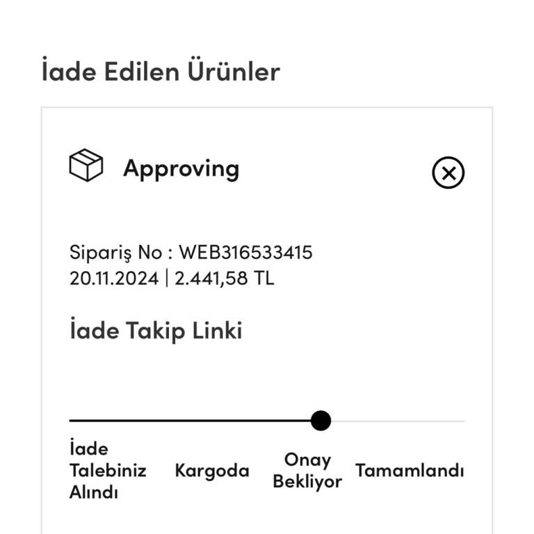 İade Süreci Ve Bilgilendirme Eksikliği Can Sıkıyor