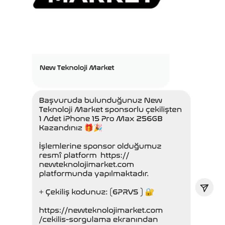 Yeni Teknoloji Marketin Şüpheli Faaliyetleri