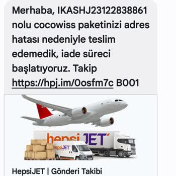 Hepsijet Teslimatında Yaşanan İletişim Sorunu