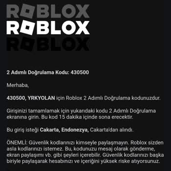 Roblox Hesabım Çalındı Ve Destekten Yardım Alamıyorum