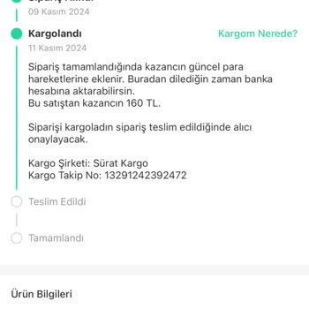 Kayıp Kargo Mağduriyeti