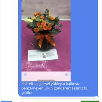 Kalitesiz Çiçek Ve Ulaşılamayan Müşteri Hizmeti Şikayeti
