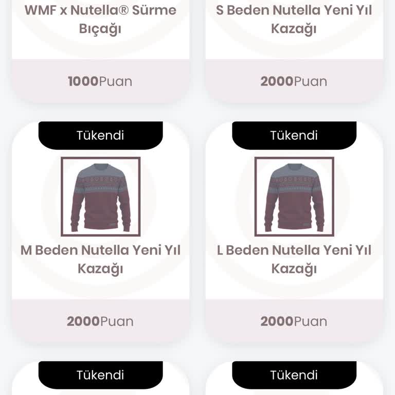 Nutella Kazak Stokları Anında Tükeniyor!