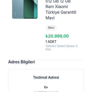 Sipariş Verilen Telefon Ne Geldi Ne İade Edildi