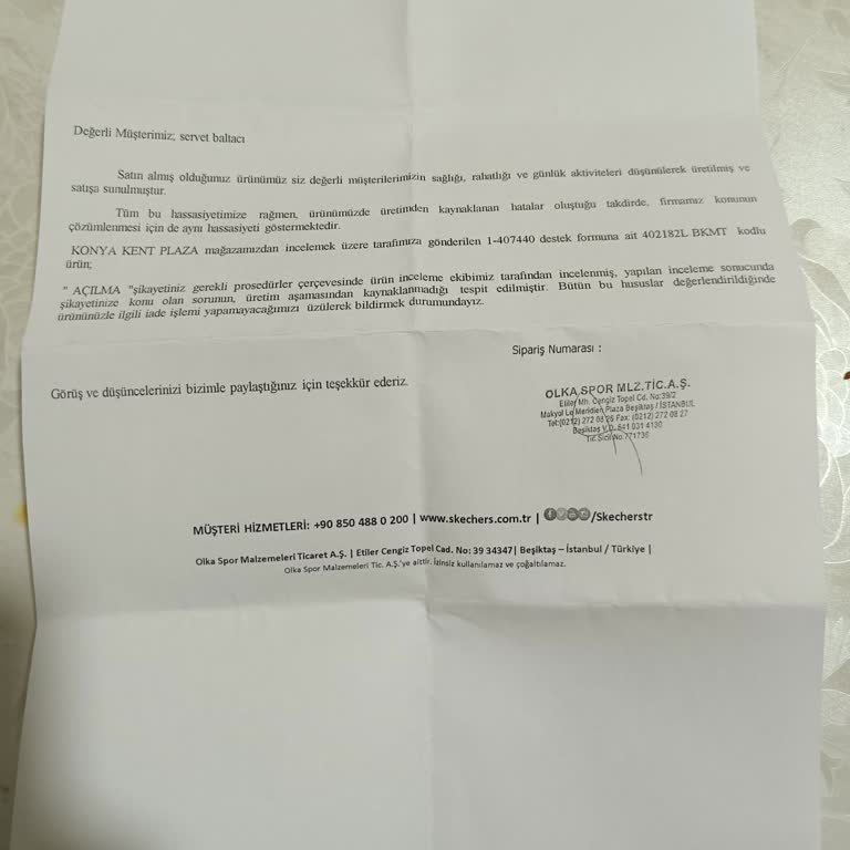 Lego Serisi Ayakkabıda Açılma Sorunu