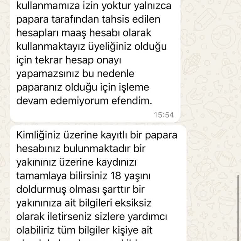 Kişisel Bilgilerimin İzinsiz Kullanımı Konusunda Uyarı