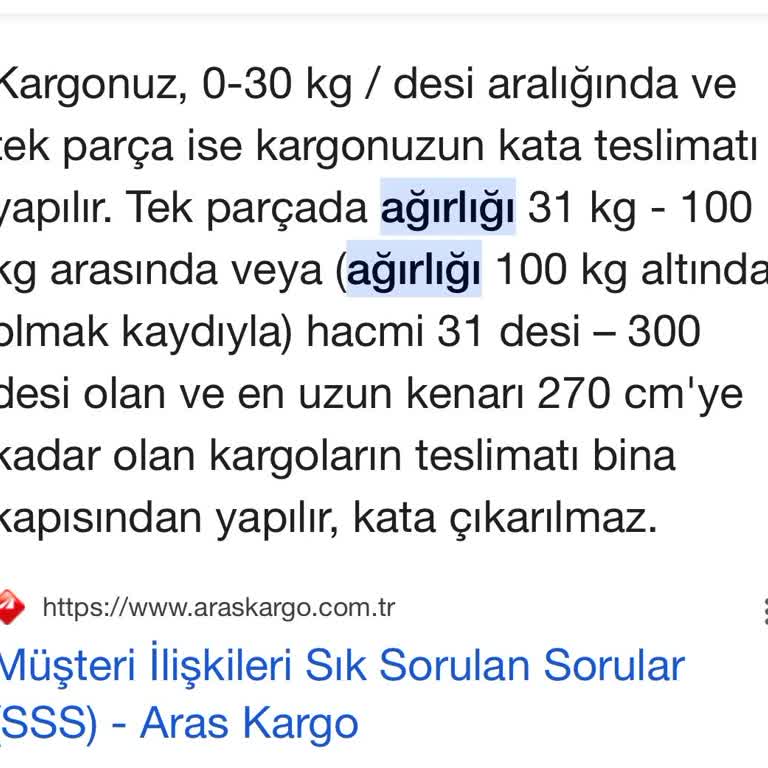 Kargom Asansörlü Kata Çıkarılmadı Ve Saygısız Davranışla Karşılaştım