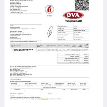 Arnica Blender: Kırılan Parçalar Ve Ücretli Servis Sorunu