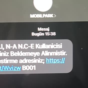 Sahte Bahis Sitesi Bilgim Dışında Açılan Hesap Ve Mesaj