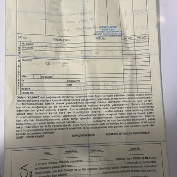 Teslim Edilmeyen Ürünler Ve İlgisiz Hizmet