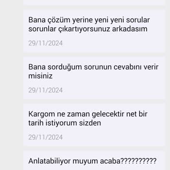 Teslimat Tarihi Belirsizliği Ve İletişim Sorunları