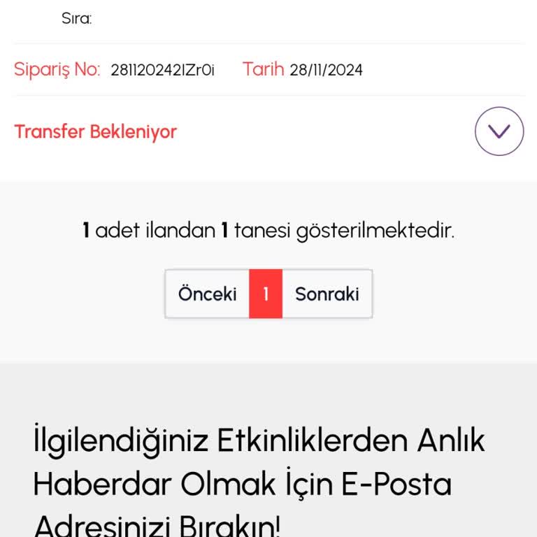 Bilet Transfer Sürecinde İletişimsizlik Sorunu