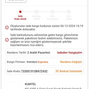 Trendyol'dan Aldığım Ocak İçin Çözüm Yerine Sorun