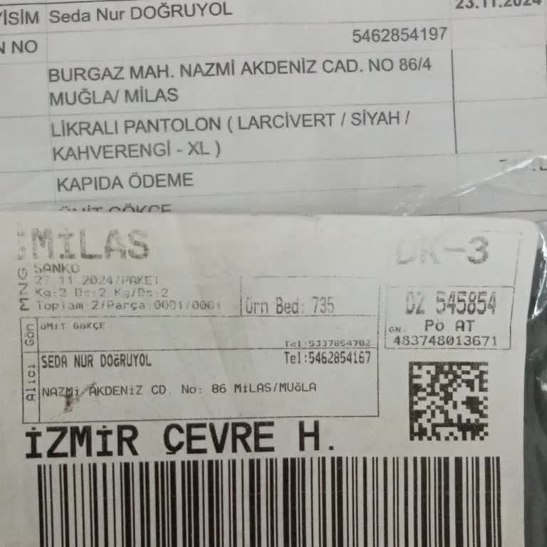 Yanlış Numara Yüzünden Ulaşmayan Kargo Ve Ekstra Masraf