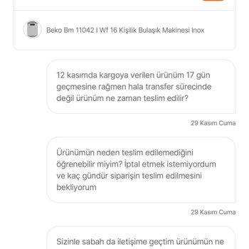 Yanlış Adres Nedeniyle İade Edilen Bulaşık Makinesi Ve Maddi Zarar