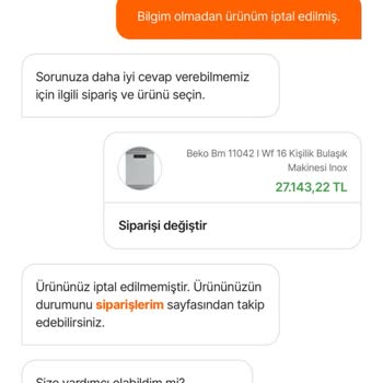 Yanlış Adres Nedeniyle İade Edilen Bulaşık Makinesi Ve Maddi Zarar