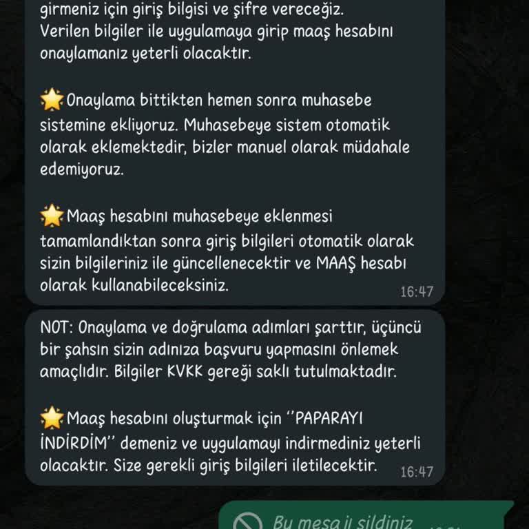 Kişisel Bilgilerin İzinsiz Kullanımına Karşı Uyarı