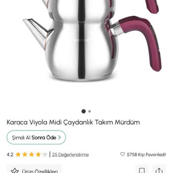 Karaca Çaydanlık Fiyat Değişikliği Mağduriyeti