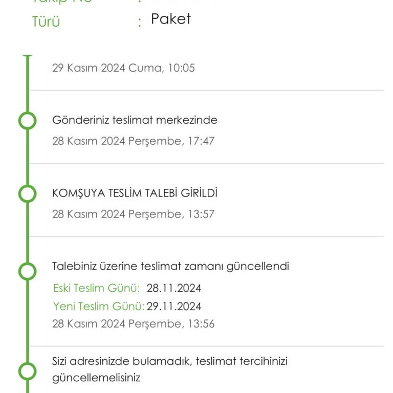 Teslim Edilemeyen Kargo Ve İletişim Sorunu