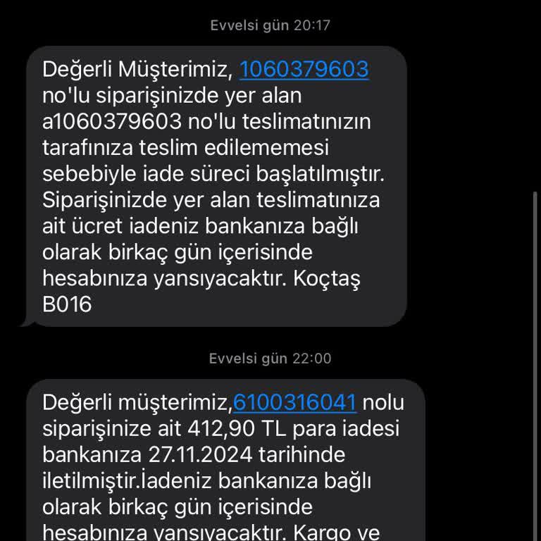 Koçtaş Online Siparişimde Hüsran Ve Eksik Ürün