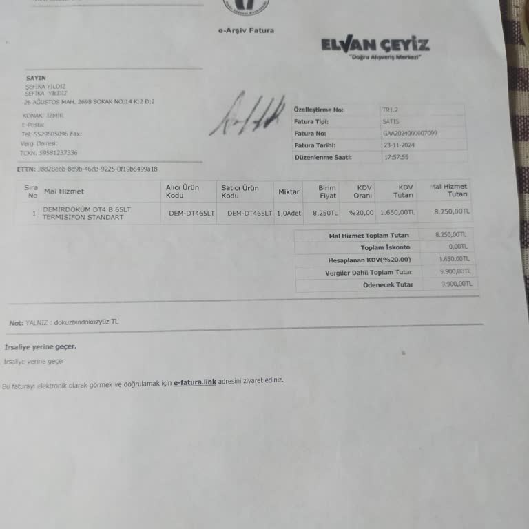 DemirDöküm Servis Hizmetinde Hayal Kırıklığı