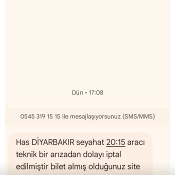 İptal Edilen Sefer Ve İletişim Sorunları