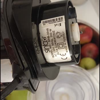 Sinbo Doğrayıcı İçin Yedek Parça Bulamama Sorunu