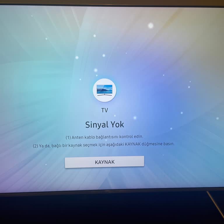Samsung TV Sinyal Sorunu Ve İlgisiz Müşteri Hizmetleri