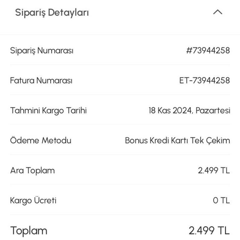 Karaca Züccaciye Siparişimi Hala Ulaştırmadı!