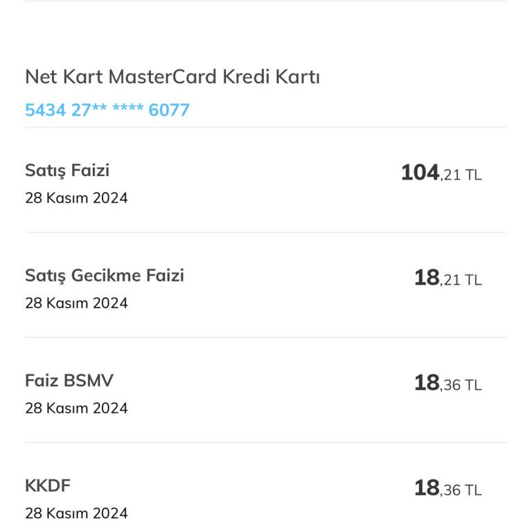 Denizbank Kredi Kartı Faiz Ve Ücret Sorunu