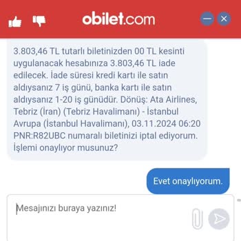 Uçuş İptali Sonrası Para İadesi Sorunu