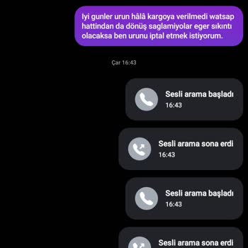 Kampanya Mağduru: Sipariş Teslim Edilmedi