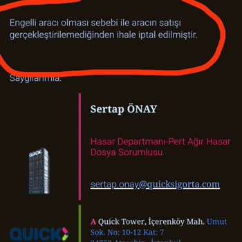 Engelli Aracı İçin Sigorta Sürecinde Yaşanan Gecikme Ve Belirsizlik